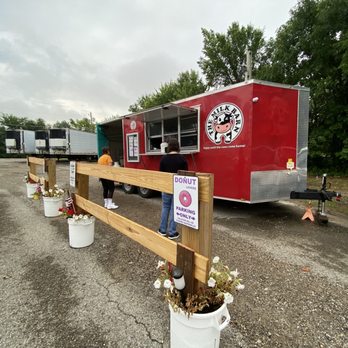 The Milk Barn - a man standing in front of a food truck - Food Trucks Near Me - Evansville, Indiana The Milk Barn - a man standing in front of a food truck - Food Trucks Near Me - Evansville, Indiana