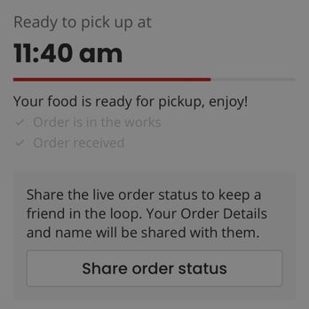 Freddie G's Chicken And Waffle - My order says it has been received and it is ready for pickup. - Waffles Near Me - St Louis, Missouri