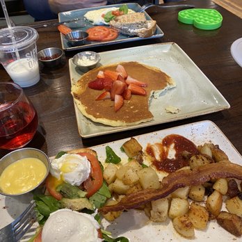 First Watch - Eggs Benedict Florentine, strawberry pancakes - Breakfast & Brunch Near Me - Charlottesville, Virginia First Watch - Eggs Benedict Florentine, strawberry pancakes - Breakfast & Brunch Near Me - Charlottesville, Virginia