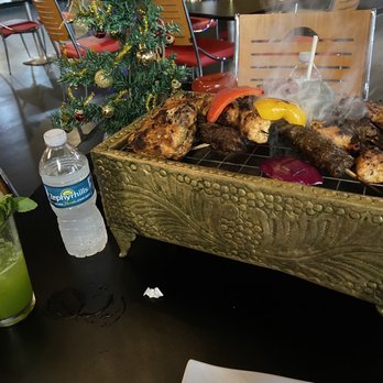 MAKANI - Family mix platter and mint lemonade - Hookah Bars Near Me - Orlando, Florida