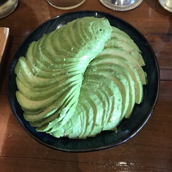 Aroma Craft Coffee - Side of avocado - so much avocado! Good sized portion - Coffee Roasteries Near Me - Walnut, California