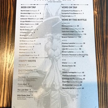 Sacred Beast - Drink menu. They also have draft wines! Red blend, white blend, and a rosé - Bars Near Me - Cincinnati, Ohio Sacred Beast - Drink menu. They also have draft wines! Red blend, white blend, and a rosé - Bars Near Me - Cincinnati, Ohio