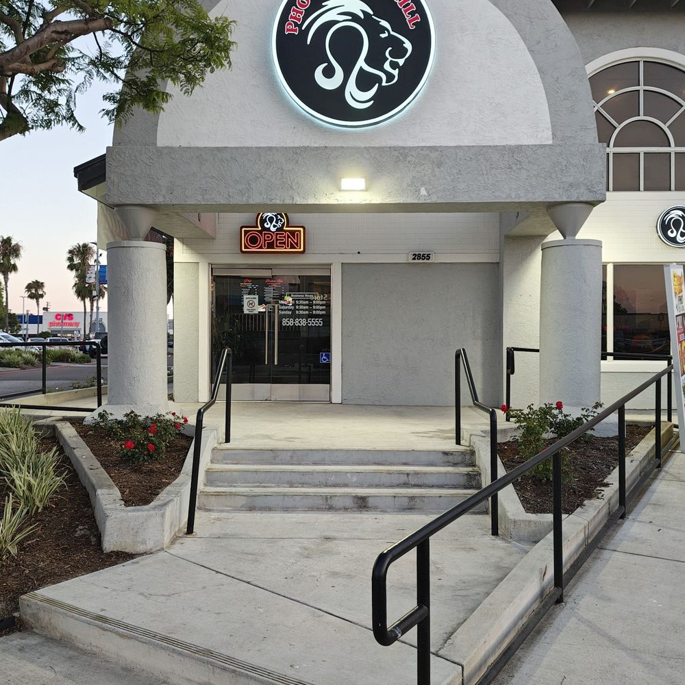 Pho Leo & Grill - Main entrance - Vietnamese Near Me - San Diego, California