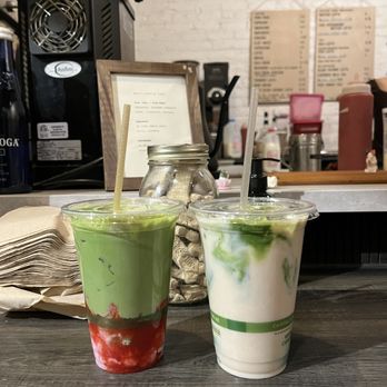 Kijitora - Strawberry Matcha, Chestnut Matcha - Coffee & Tea Near Me - Brooklyn, New York