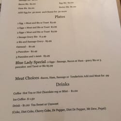 Blue Lady - Breakfast December 2015