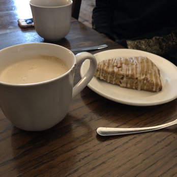 Fusion Cafe - a cup of coffee and a pastry on a plate - Coffee & Tea Near Me - Brookville, Pennsylvania Fusion Cafe - a cup of coffee and a pastry on a plate - Coffee & Tea Near Me - Brookville, Pennsylvania