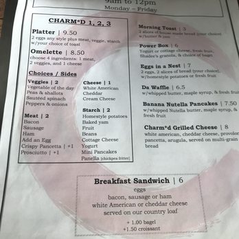 Charmed Kitchen - Breakfast menu - Bakeries Near Me - Baltimore, Maryland Charmed Kitchen - Breakfast menu - Bakeries Near Me - Baltimore, Maryland