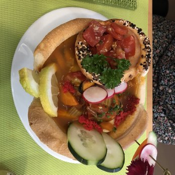 Sopa no Pão - Brushcetta with a lot of fish - Soup Near Me - Lisbon, 11 Sopa no Pão - Brushcetta with a lot of fish - Soup Near Me - Lisbon, 11