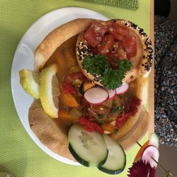 Sopa no Pão - Brushcetta with a lot of fish