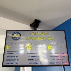 Midway Sports & Entertainment - The cost of different activities