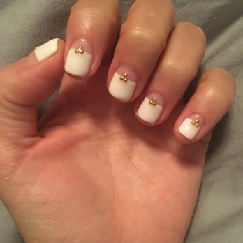Allure Nails - French style with wider on top, clear on bottom. After 4 weeks, top and bottom looked even. Overall, it looked the same even after 4 weeks. - Waxing Near Me - San Diego, California Allure Nails - French style with wider on top, clear on bottom. After 4 weeks, top and bottom looked even. Overall, it looked the same even after 4 weeks. - Waxing Near Me - San Diego, California