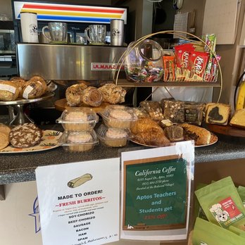 California Coffee - California Coffee counter - Coffee & Tea Near Me - Aptos, California