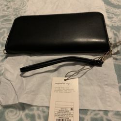 Target - A New Day - Black Leather Wallet.