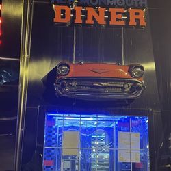 Front of the Diner.