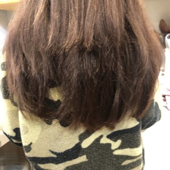 Papillon Salon - Ridiculous.  And no I have no faith to return to your salon to allow anyone else to touch her hair.  Shame on your salon!! - Hair Salons Near Me - Conroe, Texas