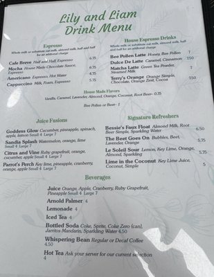 Menu photo 5 Lily and Liam Bistro Rio Rancho, NM Menu photo 5 Lily and Liam Bistro Rio Rancho, NM