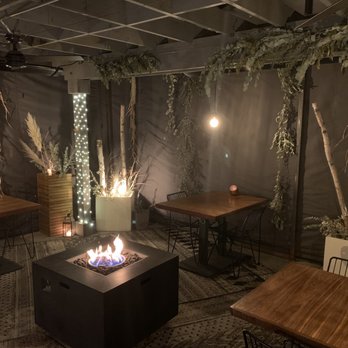 Beckon - Outdoor heated lounge - New American Near Me - Denver, Colorado