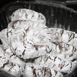 A & D Manila Bakery - Like chocolate brownies bites with powdered sugar