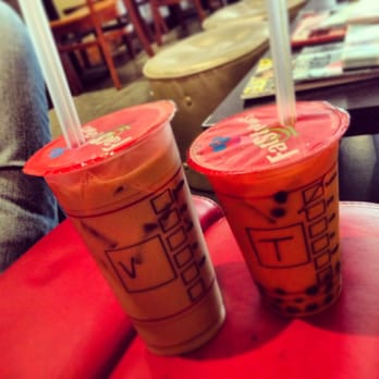 Fat Straws - Vietnamese coffee and Thai Tea with bubbles! Yummy! - Coffee & Tea Near Me - Dallas, Texas