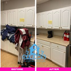Sarah’s Cleaning - Before and after office