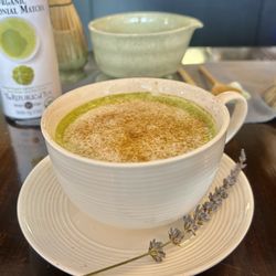 Bread And Better Life Cafe - Lavender match latte
