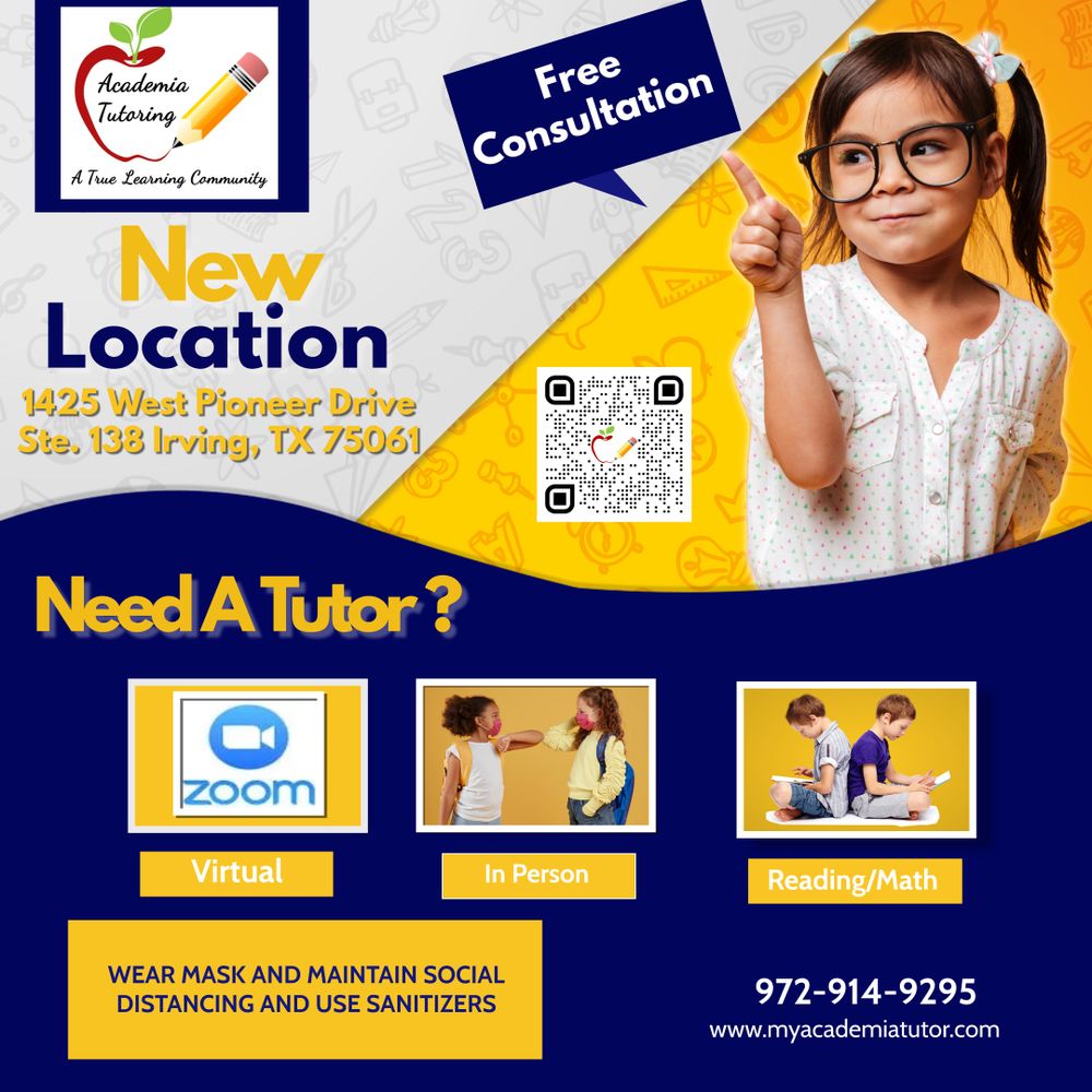 Academia Tutoring - reading tutor in McKinney, TX