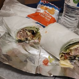 Spinach turkey wrap Spinach turkey wrap