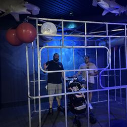 Shark cage!