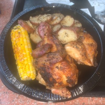 Thunder Falls Terrace - Rotisserie chicken platter - Barbeque Near Me - Orlando, Florida Thunder Falls Terrace - Rotisserie chicken platter - Barbeque Near Me - Orlando, Florida