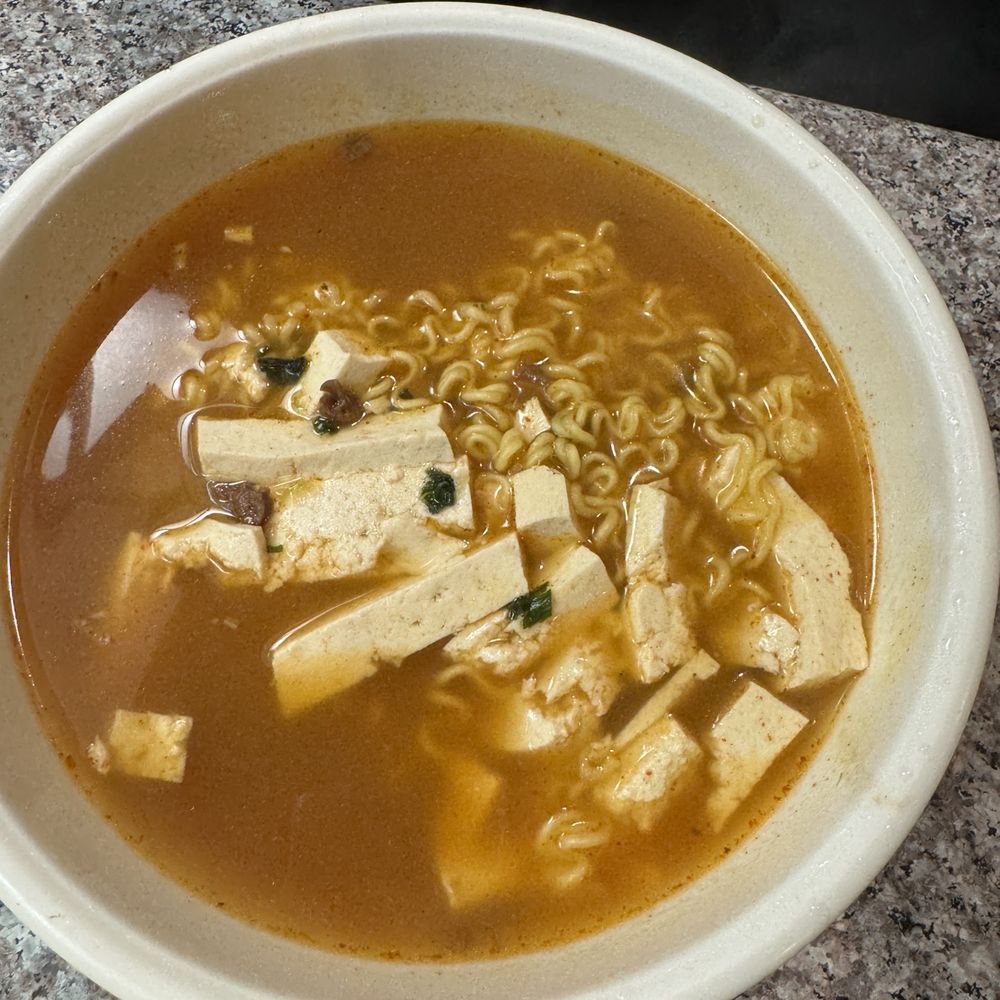 Nakwon Korean BBQ House - Ramen with tofu - Korean Near Me - Marina, California