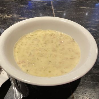 The Palace Station Oyster Bar - New England Clam Chowder $12.99 - Seafood Near Me - Las Vegas, Nevada