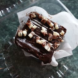 Mancino's Pizza & Grinders - Delicious brownie!