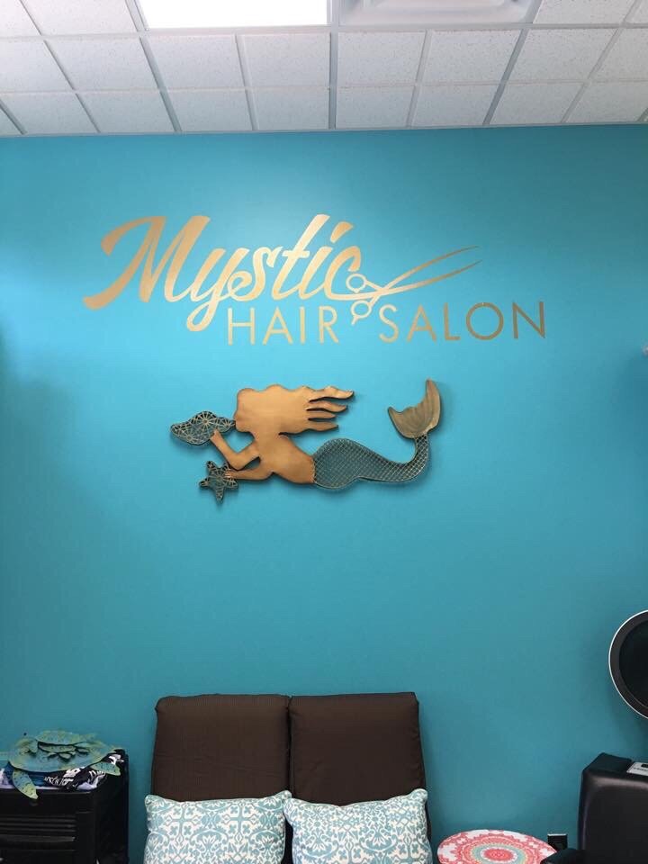 Mystic Hair Salon Logo