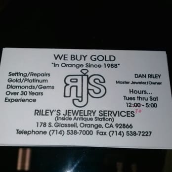 Riley's Jewelry Services - Jewelry Near Me - Orange, California