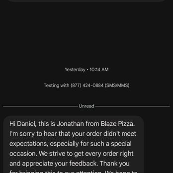 Blaze Pizza - Message - Pizza Near Me - North Los Vegas, Nevada