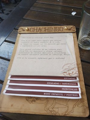 Menu photo 3 Chachingo Mendoza, M