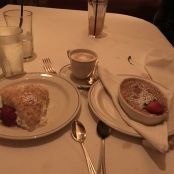 McKendrick's Steak House - Creme White Chocolate and Grand Marnier Brule and Coconut Cream Pie - Steakhouses Near Me - Atlanta, Georgia