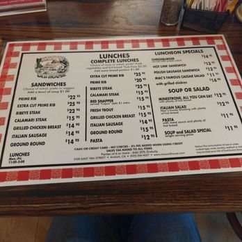 Mac's Old House - Lunch menu - American Near Me - Antioch, California Mac's Old House - Lunch menu - American Near Me - Antioch, California