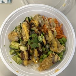 Shrimp Tempura Rice Bowl Shrimp Tempura Rice Bowl
