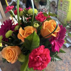 Brecksville Florist, Gifts, & Flower Delivery - Sent a bright, beautiful designers choice bouquet for my Aunt's 95th birthday!