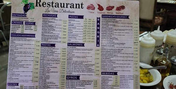 Menu photo 2 Las Uvas Delicatessen Tijuana, BCN