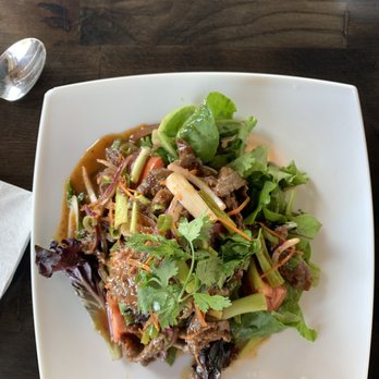 Bai Bua Thai Kitchen - Thai Yum Salad with beef - Thai Near Me - Keizer, Oregon
