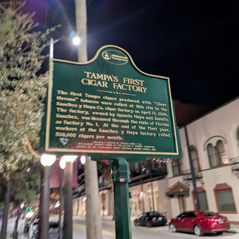Tampa's First Cigar Factory - Tampa's First Cigar Factory Historical Marker - Landmarks & Historical Buildings Near Me - Tampa, Florida Tampa's First Cigar Factory - Tampa's First Cigar Factory Historical Marker - Landmarks & Historical Buildings Near Me - Tampa, Florida