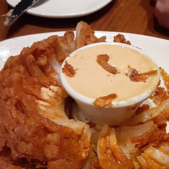 Outback Steakhouse - Bloomin onion with spicey sauce/ranch - Steakhouses Near Me - Glendale, Arizona Outback Steakhouse - Bloomin onion with spicey sauce/ranch - Steakhouses Near Me - Glendale, Arizona