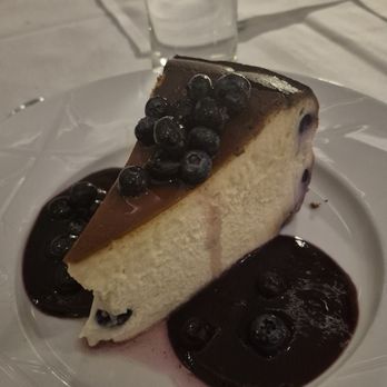 Blü Prime Steakhouse - Cheesecake very light and delicious - Steakhouses Near Me - San Antonio, Texas