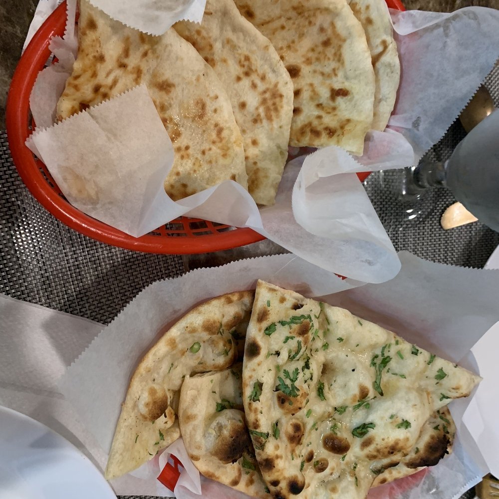 Everest Cuisine - Garlic Naan & Cheese Naan - Indian Near Me - Mission Viejo, California Everest Cuisine - Garlic Naan & Cheese Naan - Indian Near Me - Mission Viejo, California