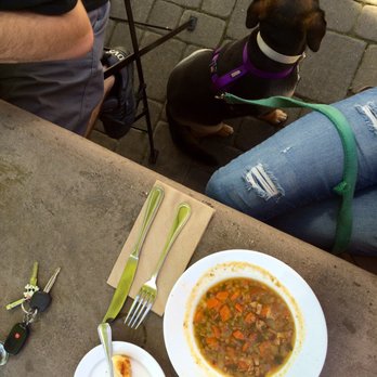 High Hand Cafe - Split pea soup and our good dog - New American Near Me - Loomis, California High Hand Cafe - Split pea soup and our good dog - New American Near Me - Loomis, California