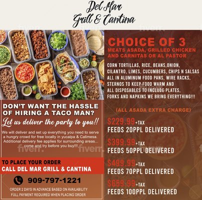 Menu photo 8 Del Mar Grill & Cantina Yucaipa, CA Menu photo 8 Del Mar Grill & Cantina Yucaipa, CA