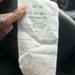 Requested a refund code enforcement needs to come in that place Requested a refund code enforcement needs to come in that place
