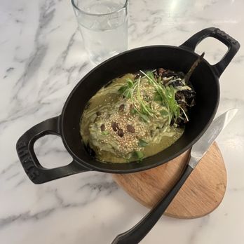Abernethy's - Stuffed Poblano from Chef Pyet Despain March '25 menu - Cocktail Bars Near Me - Los Angeles, California